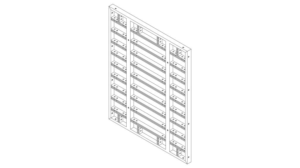 Casseforme per pareti modello Comax