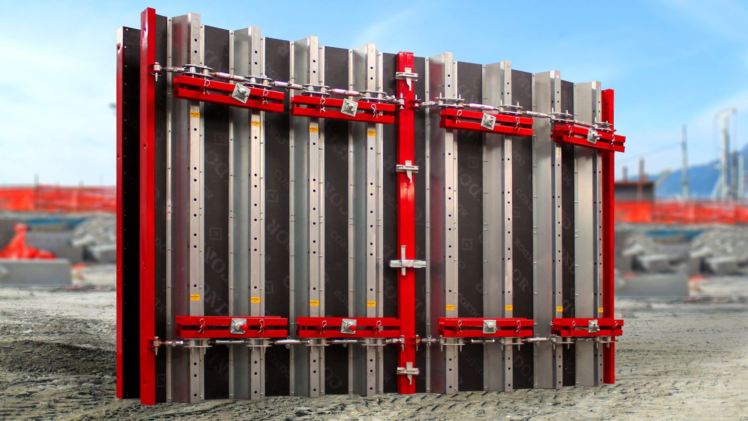O-ROUND Formwork for curved walls - Condor Formwork